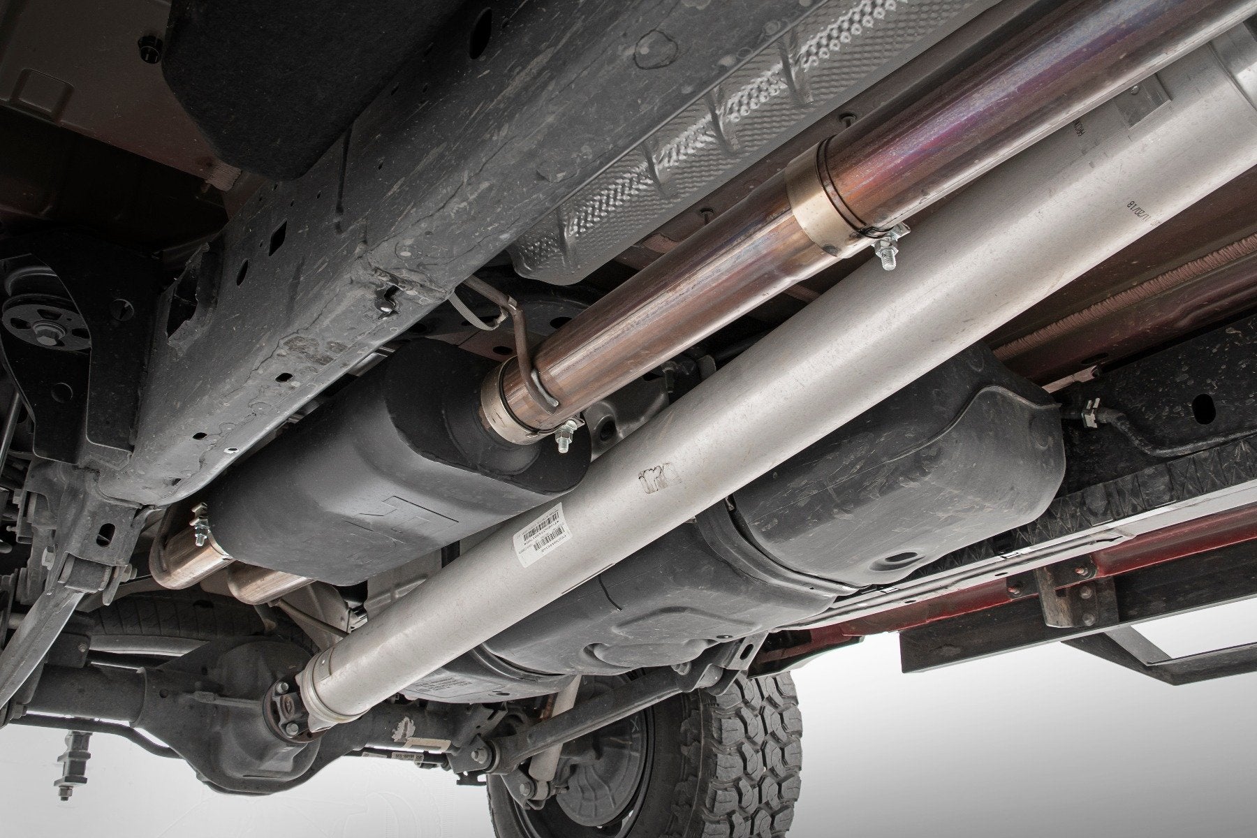 Rough Country Dual Cat-Back Exhaust System Black Tips 19-21 Ram 1500 V8 5.7L 96013