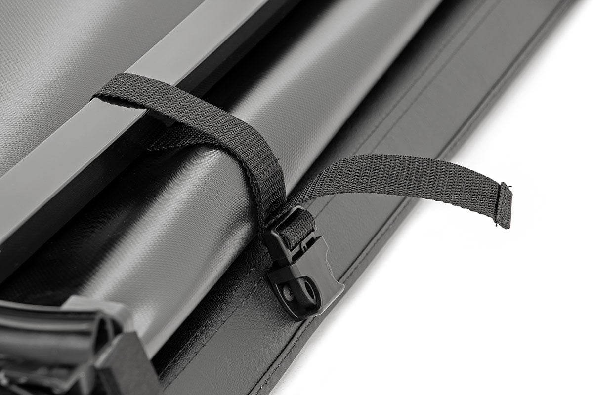 Rough Country Soft Tri-Fold Bed Cover 5'7" Bed for Ford F-150 21-25/Lightning 41521550A