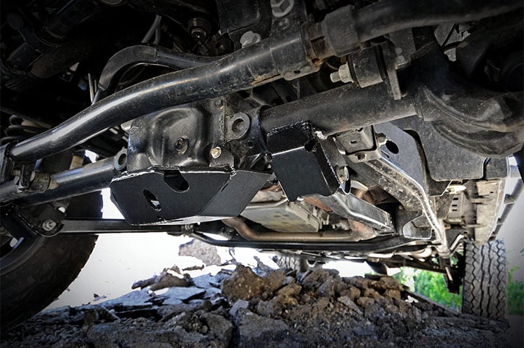 Rough Country Jeep Front Control Arm Skid Plates 07-18 Wrangler JK 792