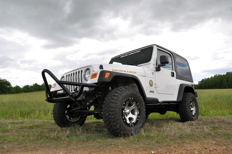 Rough Country 2.5" X-Series Suspension Lift for Wrangler TJ 1997-06 6 Cyl 61220