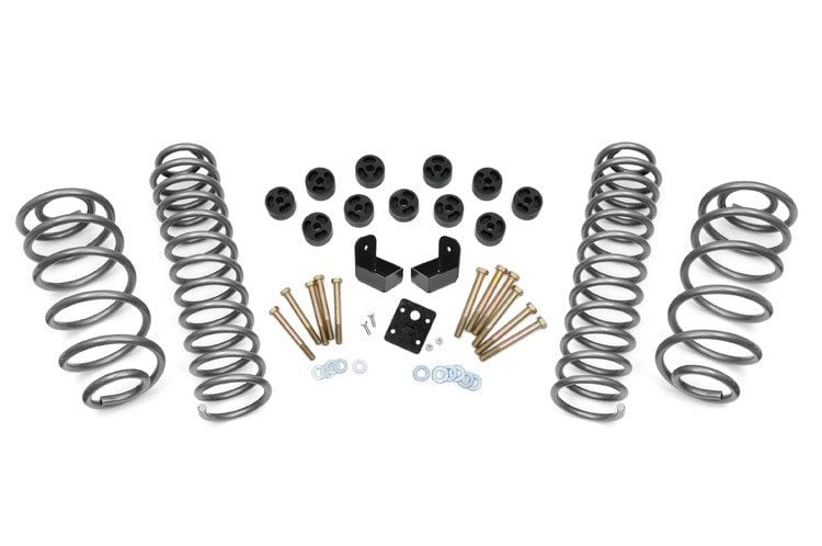 Rough Country 3.75 Inch Lift Kit For Jeep Wrangler TJ 4wd 97-06 4 Cyl 646