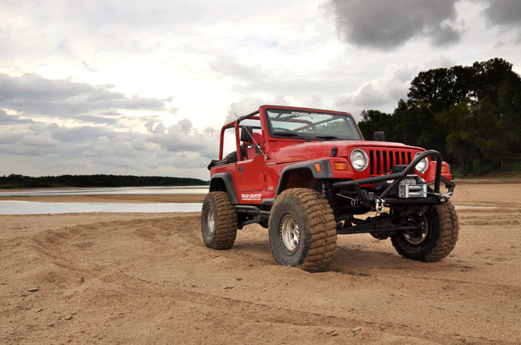 Rough Country 6" Lift Kit Long Arm M1 for Jeep Wrangler TJ 4WD 1997-2006 -3