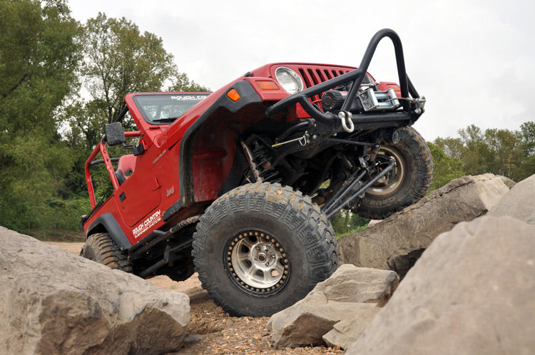 Rough Country 6" Lift Kit Long Arm M1 for Jeep Wrangler TJ 4WD 1997-2006 -2