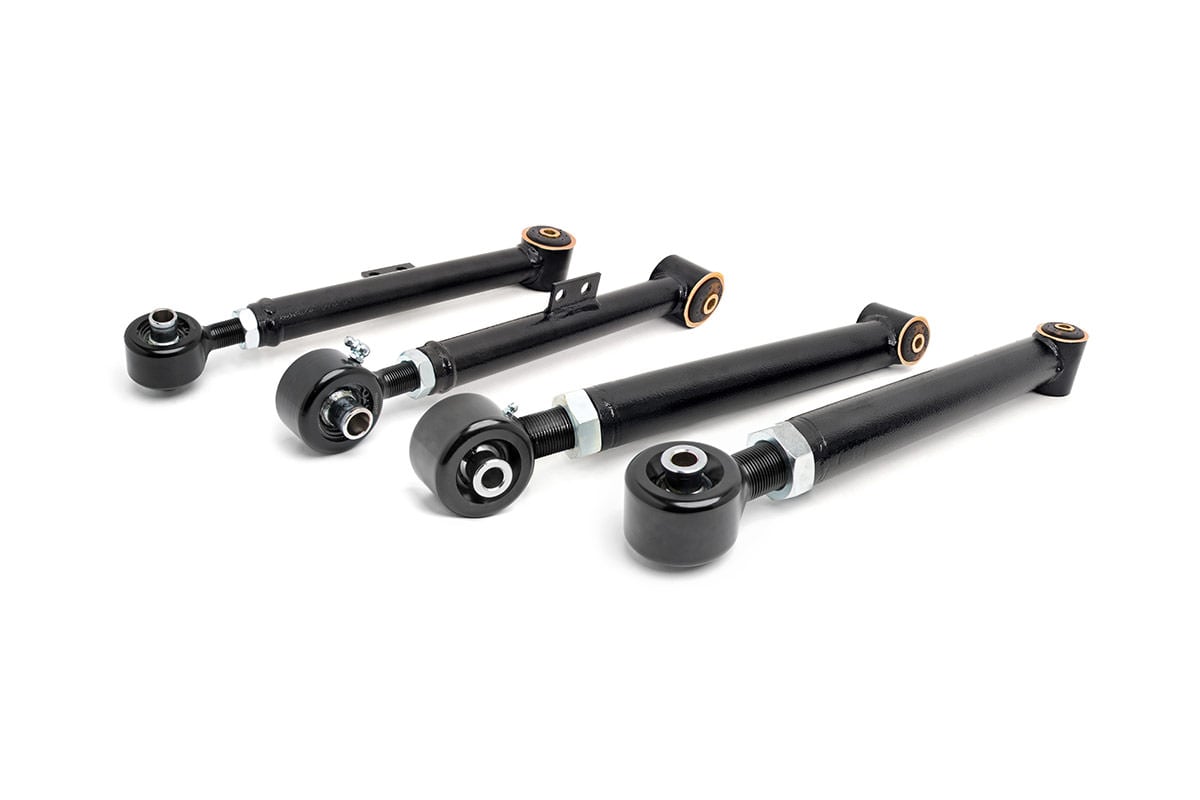Rough Country Jeep Adjustable Control Arms Rear Upper & Lower 11910