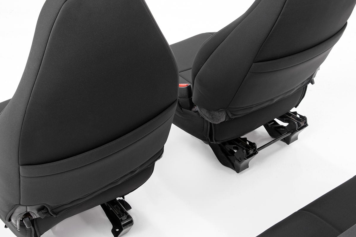 Jeep Neoprene Seat Cover Set Black 97-02 Wrangler TJ 91000