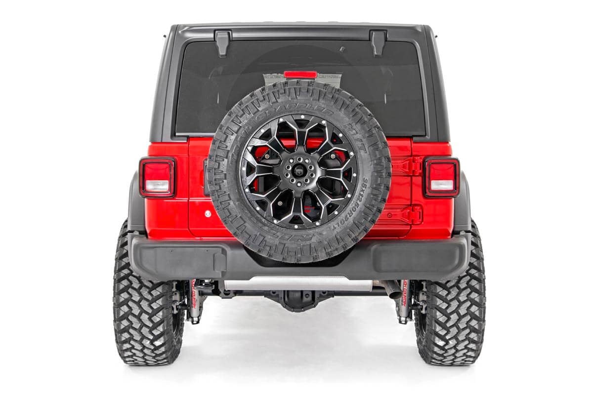 Rough Country Jeep Tire Relocation Bracket 18-20 Wrangler JL w/R Sensors 10526