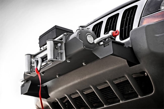 Jeep Winch Mounting Plate 99-04 Grand Cherokee WJ