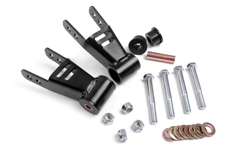 Rough Country Lift Shackles 1.5 & 2 Inch Lift Jeep Cherokee XJ 84-01 - 1077