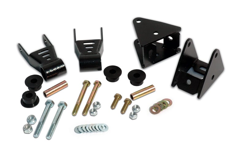 Rough Country Front Shackle Reversal Kit Jeep Wrangler YJ 4WD 87-95 - 5061