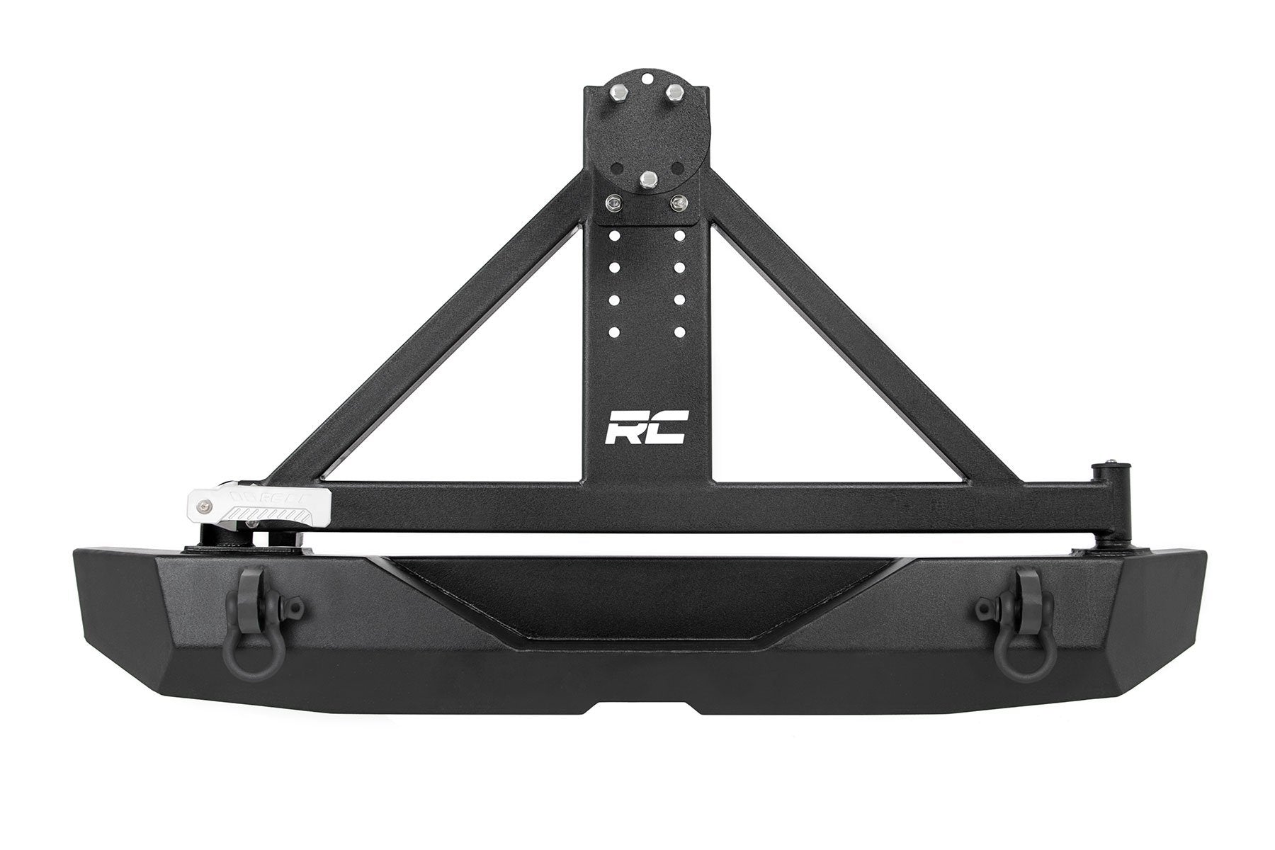 Rock Crawler Rear HD Bumper w/Tire Carrier fits 07-18 Wrangler JK 10594A