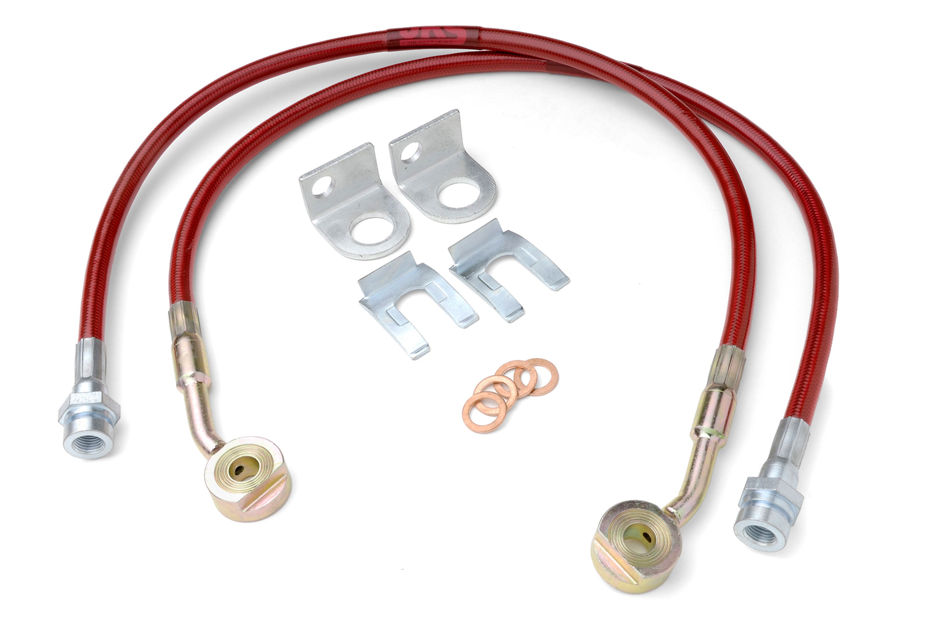 Extended Brake Line Kit | Front | Wrangler TJ and LJ, Grand Cherokee ZJ -1