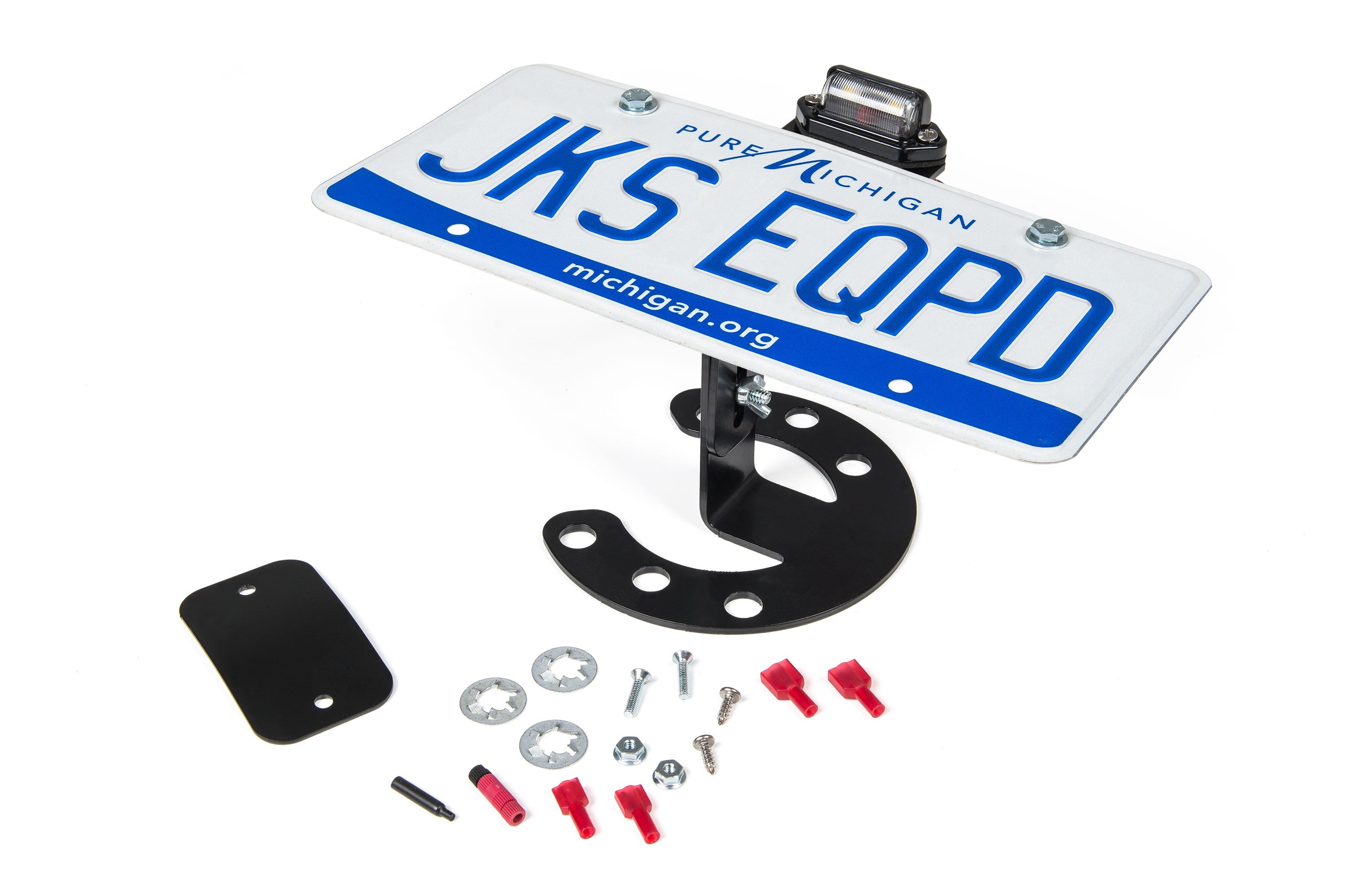 Spare Tire License Plate Mount | Wrangler YJ, TJ, LJ and JK -2