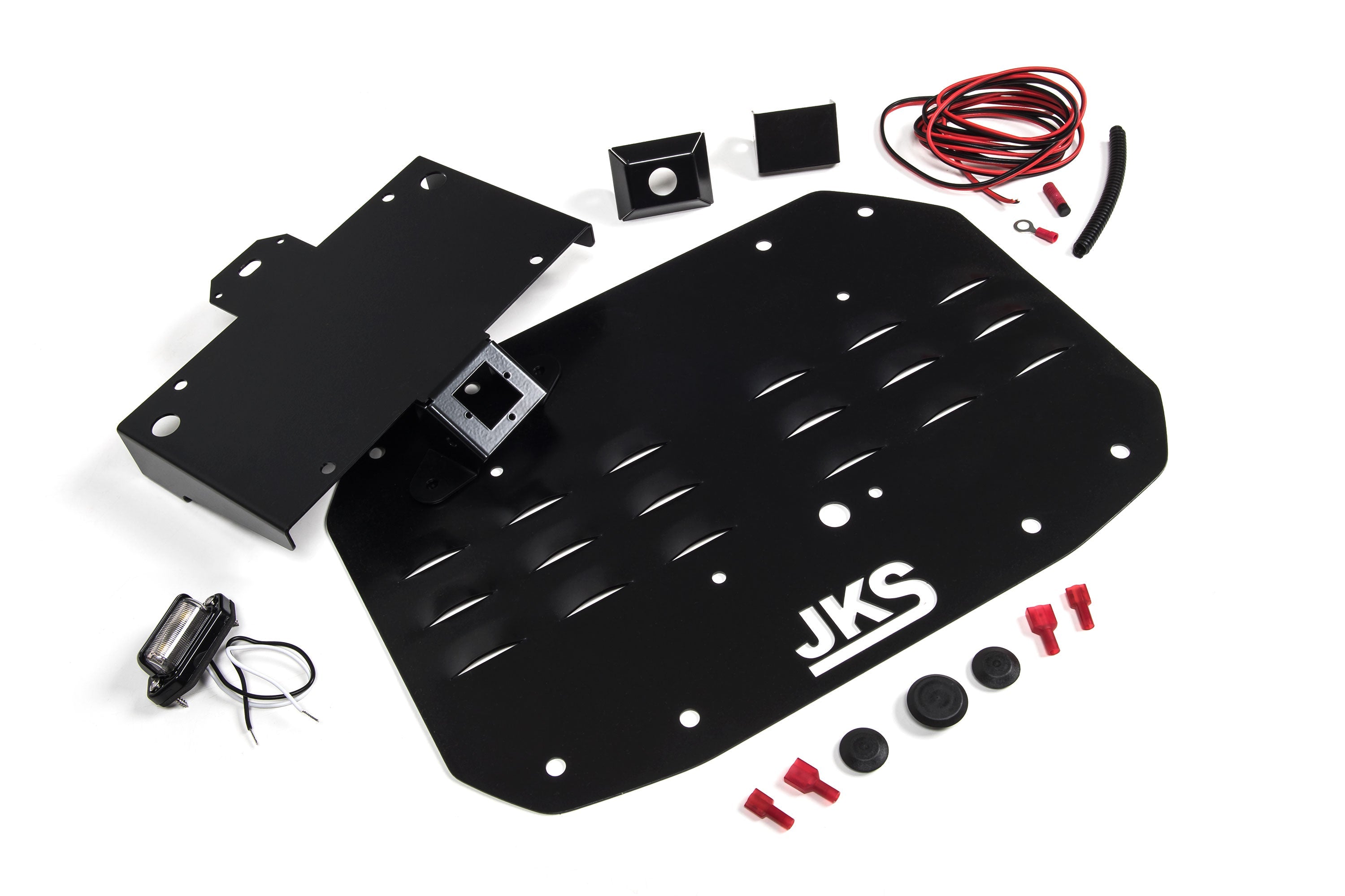 Tailgate Vent Cover with License Plate and Camera Mount | Wrangler JL -1