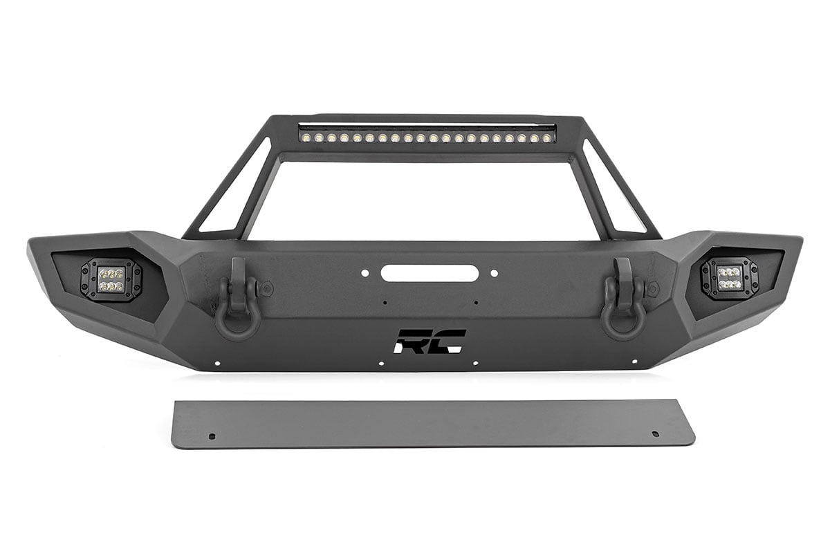 Rough Country Front Winch Bumper 9500S for Jeep Gladiator JT/Wrangler JK & JL 10660