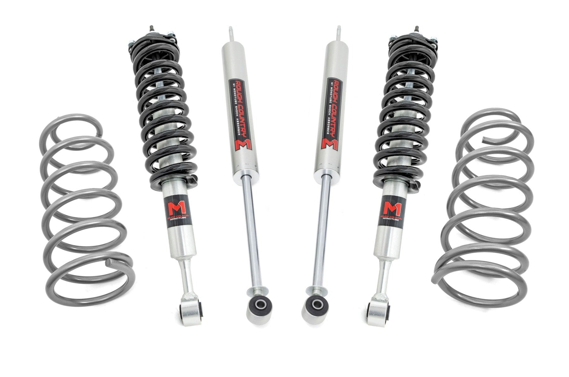 Rough Country 2 Inch Lift Kit RR Coils M1 Struts for Toyota 4Runner 4wd 10-23 76744