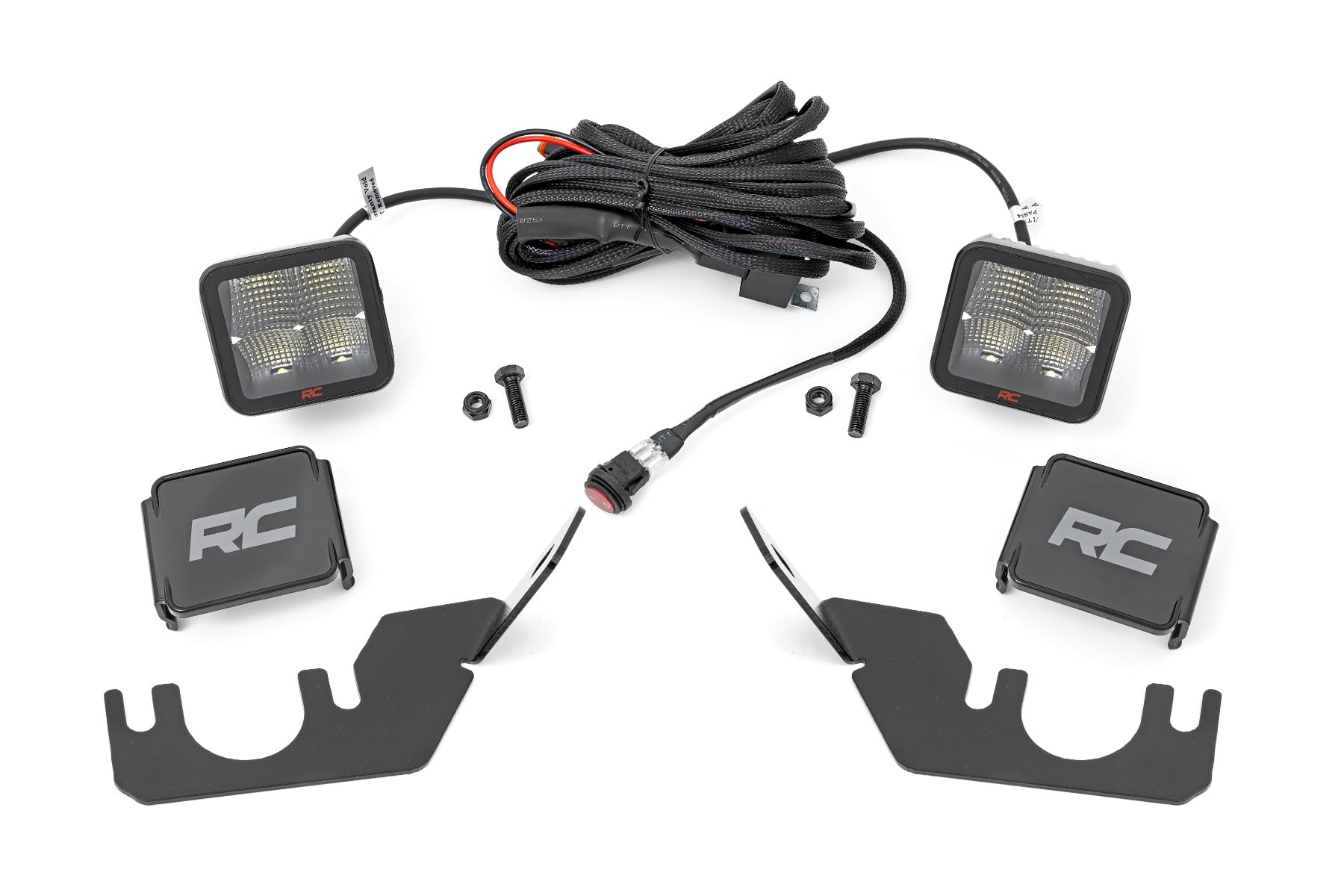 Rough Country LED Light Rear Mount 2" Spectrum Pair Kawasaki Teryx 94009
