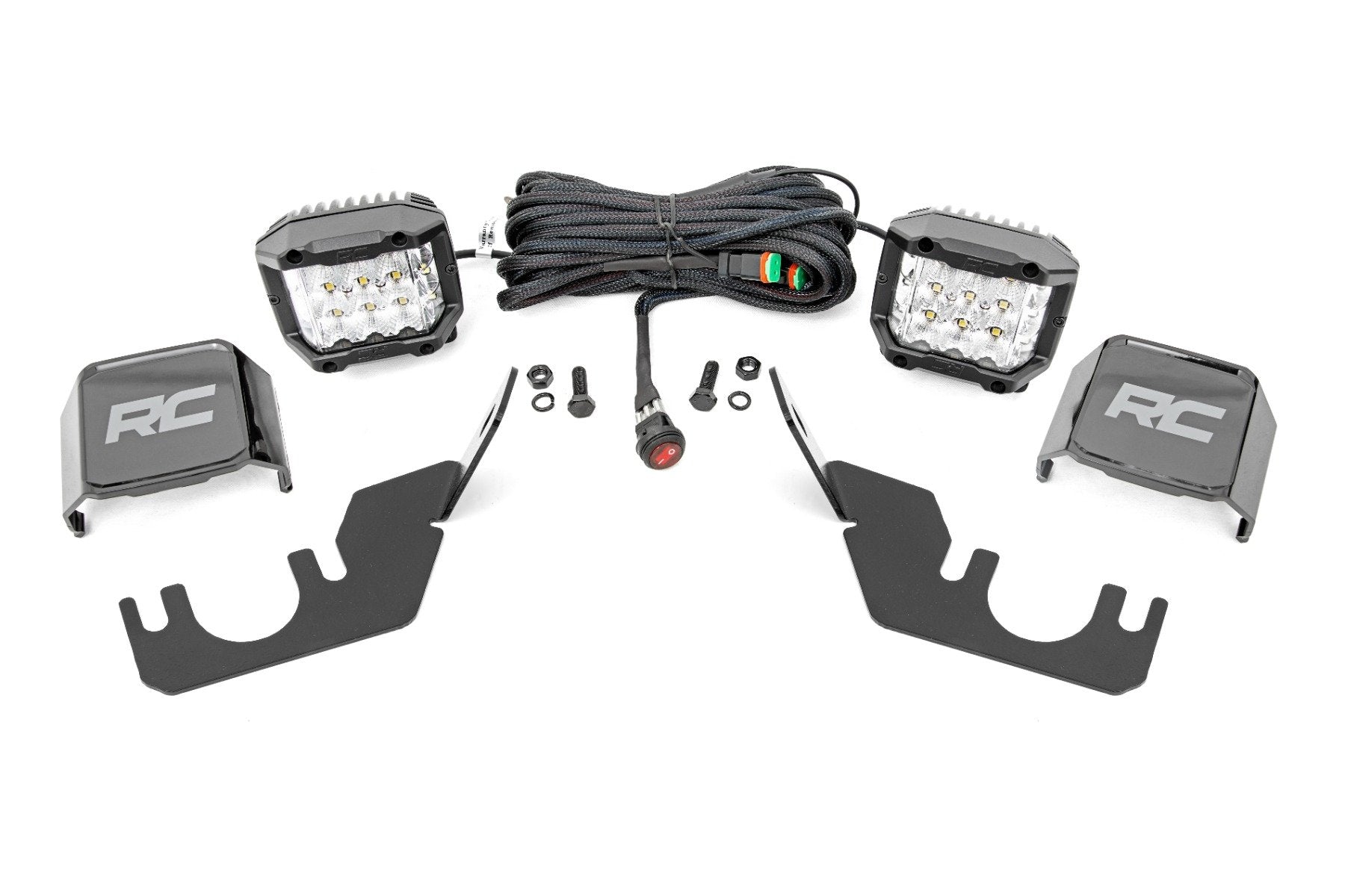 Rough Country LED Light Rear Mount 3" OSRAM Kawasaki Teryx 94008