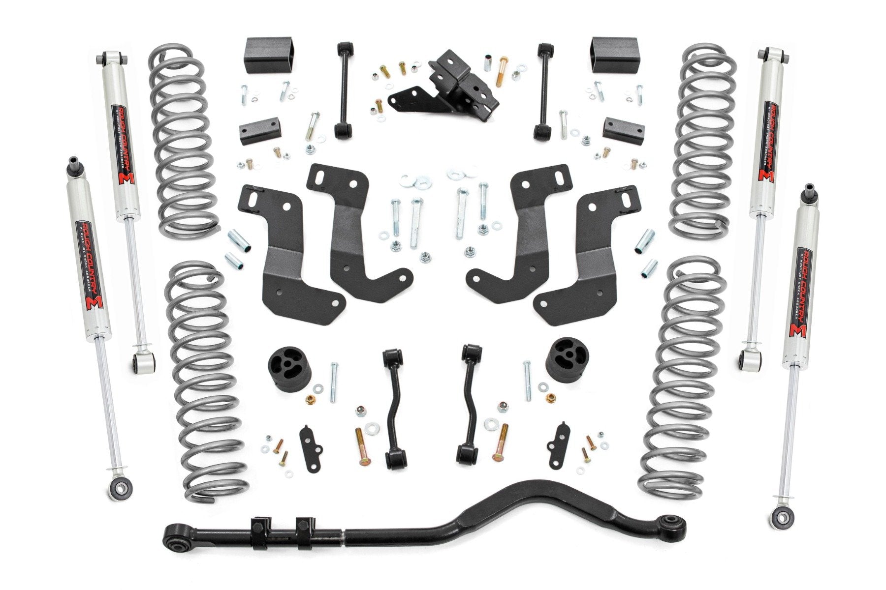 Rough Country 3.5" Lift Kit C/A Drop Stage 1 M1 for Jeep Wrangler JL 18-22 66840