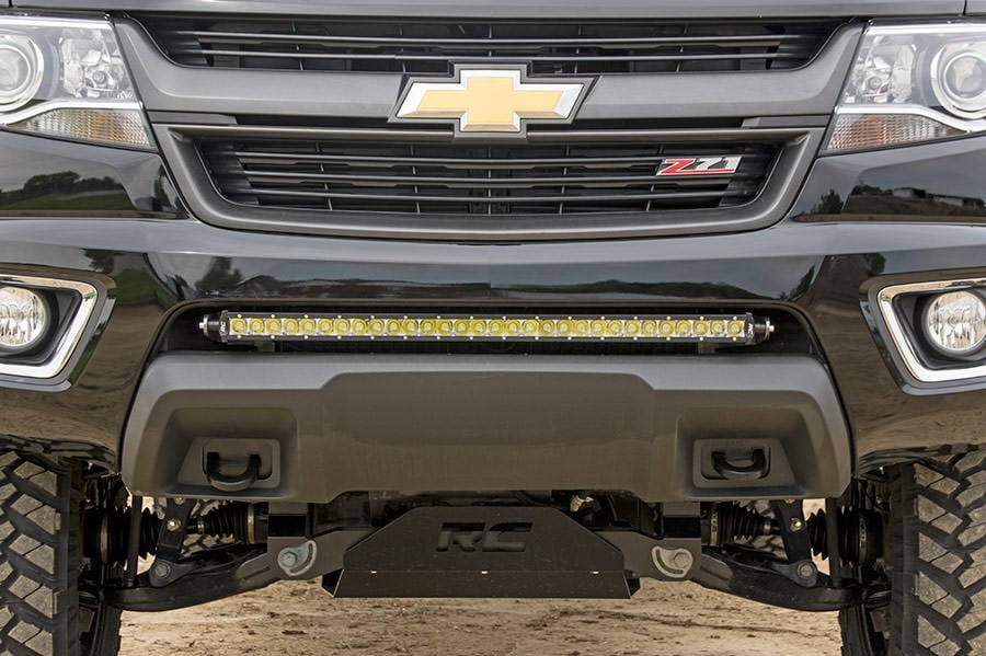 Rough Country GM 30" Single Row LED Hidden Bumper Mounts 15-20 Colorado/Canyon 70536