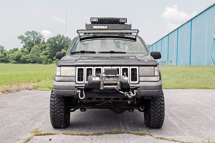 50" Curved LED Mount Jeep Grand Cherokee ZJ 93-98 (NO Light)