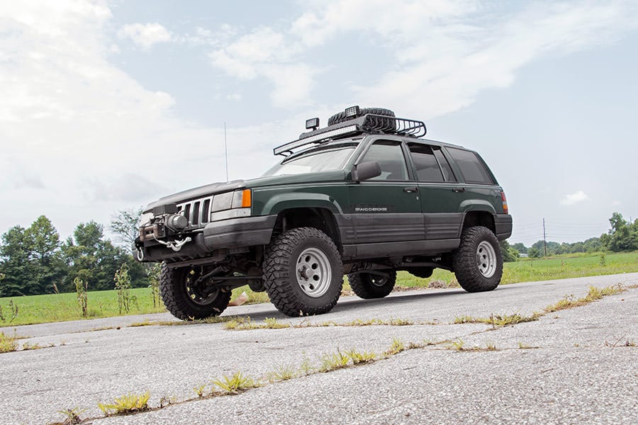 50" Curved LED Mount Jeep Grand Cherokee ZJ 93-98 (NO Light)