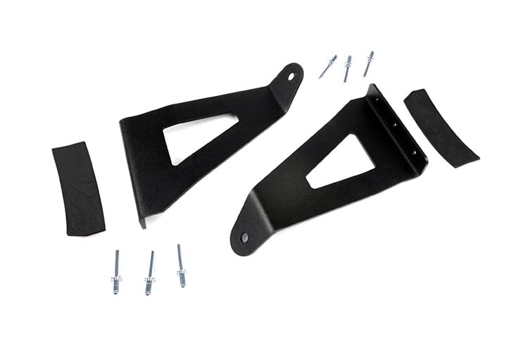 Rough Country Ford 54" Curved LED Light Bar Windshield Mounts 04-14 F150 70518