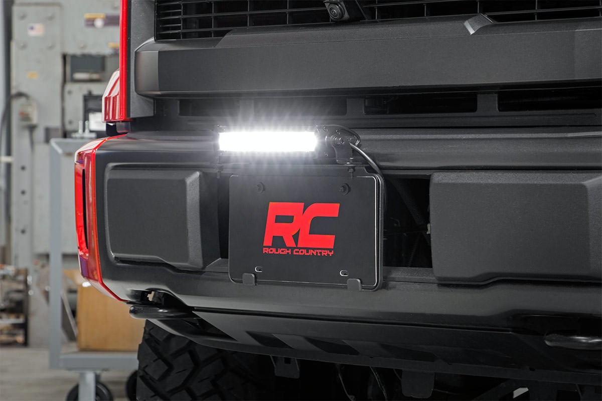 Rough Country 6-inch Cree LED Light Bar Single Black Series 70707BL