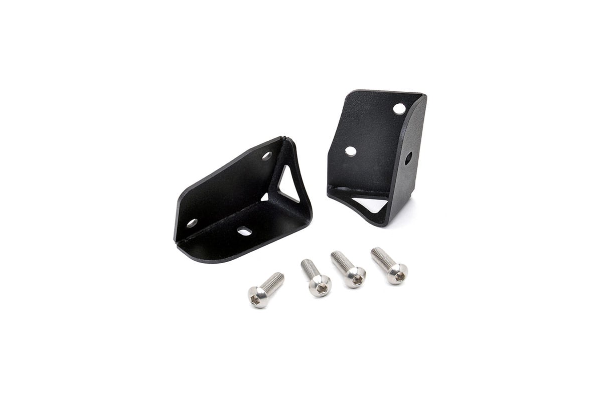 Rough Country Lower Windshield Light Mounts Jeep Wrangler TJ 97-06 NO Lights 70043