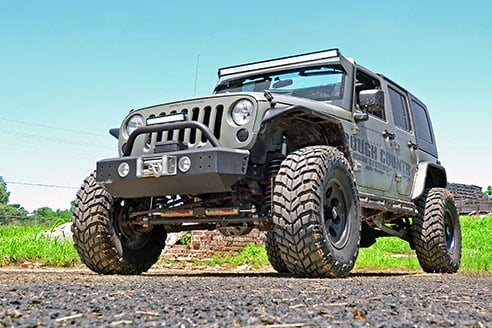 Rough Country 20"Cree LED Light Bar-Dual Row Chrome Series w/ Cool White DRL 70920D