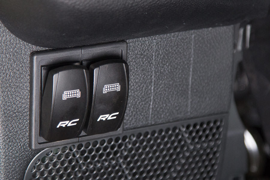 Rough Country Auxiliary Switch Bezel Dual - 709B-2