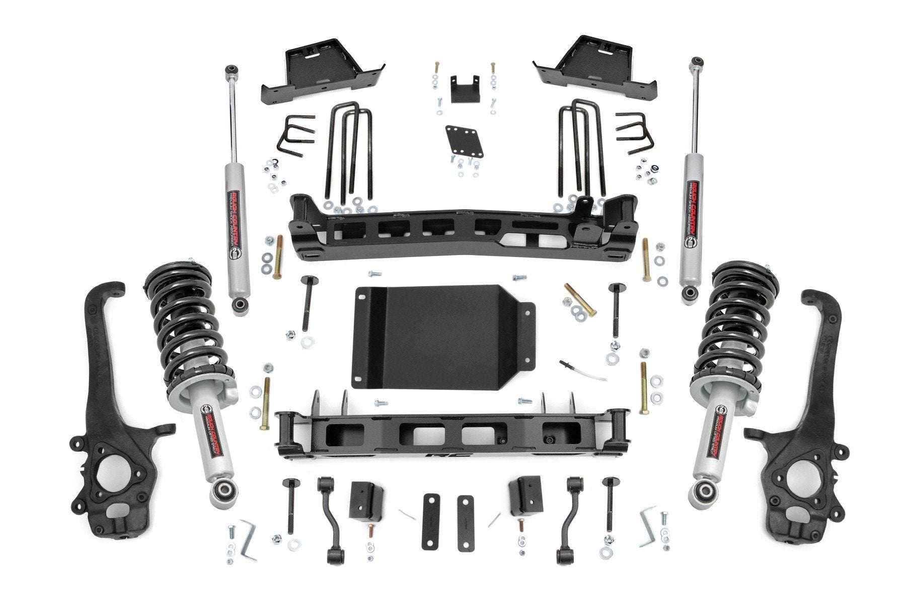 Rough Country 6in For Nissan Suspension Lift Kit Lifted N3 Struts 04-15 Titan 875.23