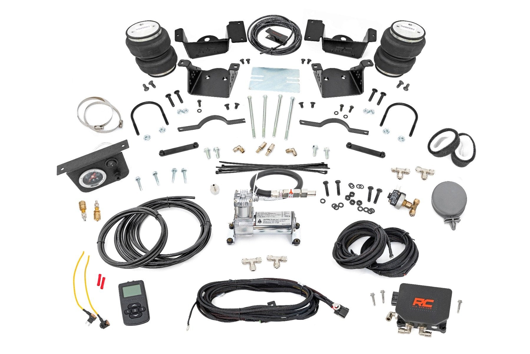 Rough Country Air Spring Kit Wireless Controller Chevy/GMC 2500HD/3500HD 20-25 10034WC