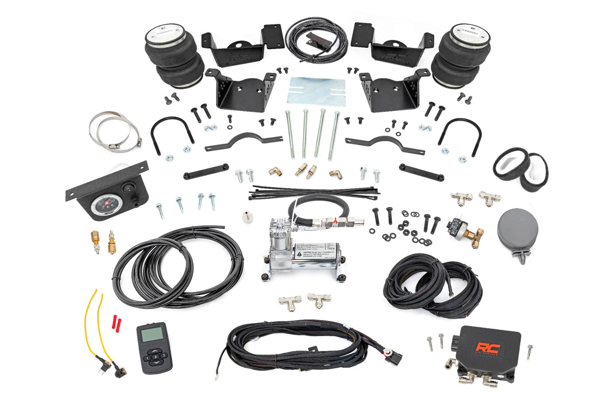 Rough Country Air Spring Kit Chevy/GMC 2500/3500HD 20-26 2WD/4WD 10034