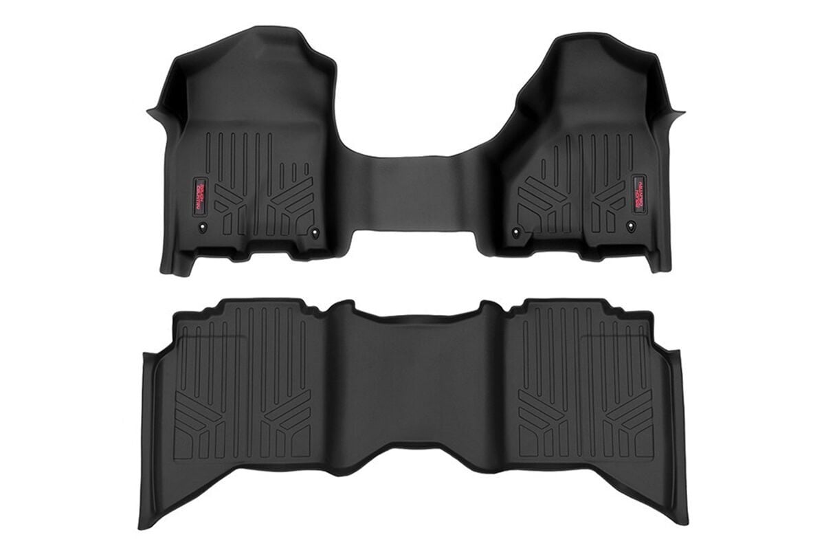 Rough Country F&R Floor Mats for Ram 1500/2500/3500 2012-2018 & Classic M-31313