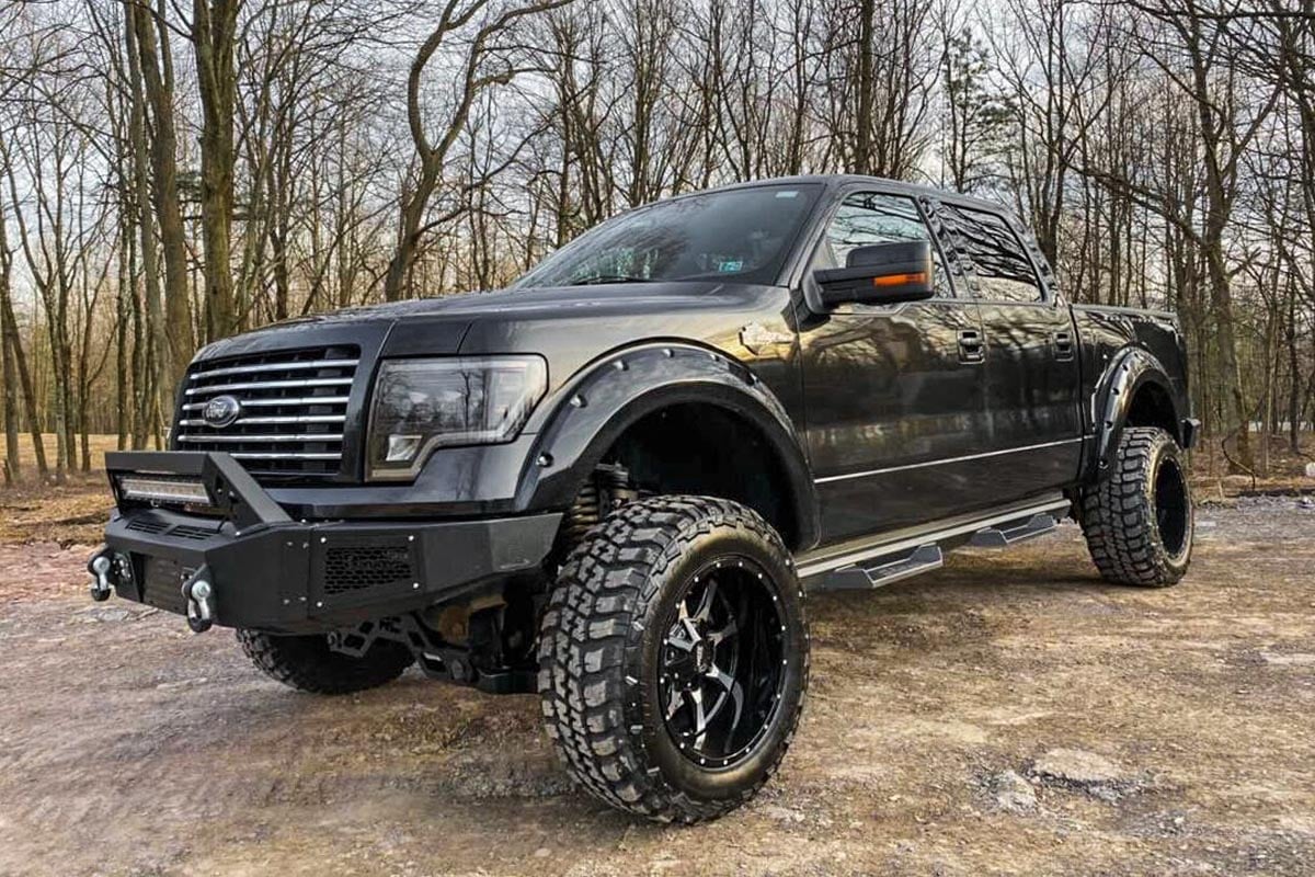 Rough Country 6 Inch Lift Kit For Ford F-150 4wd (2014) 57530_A