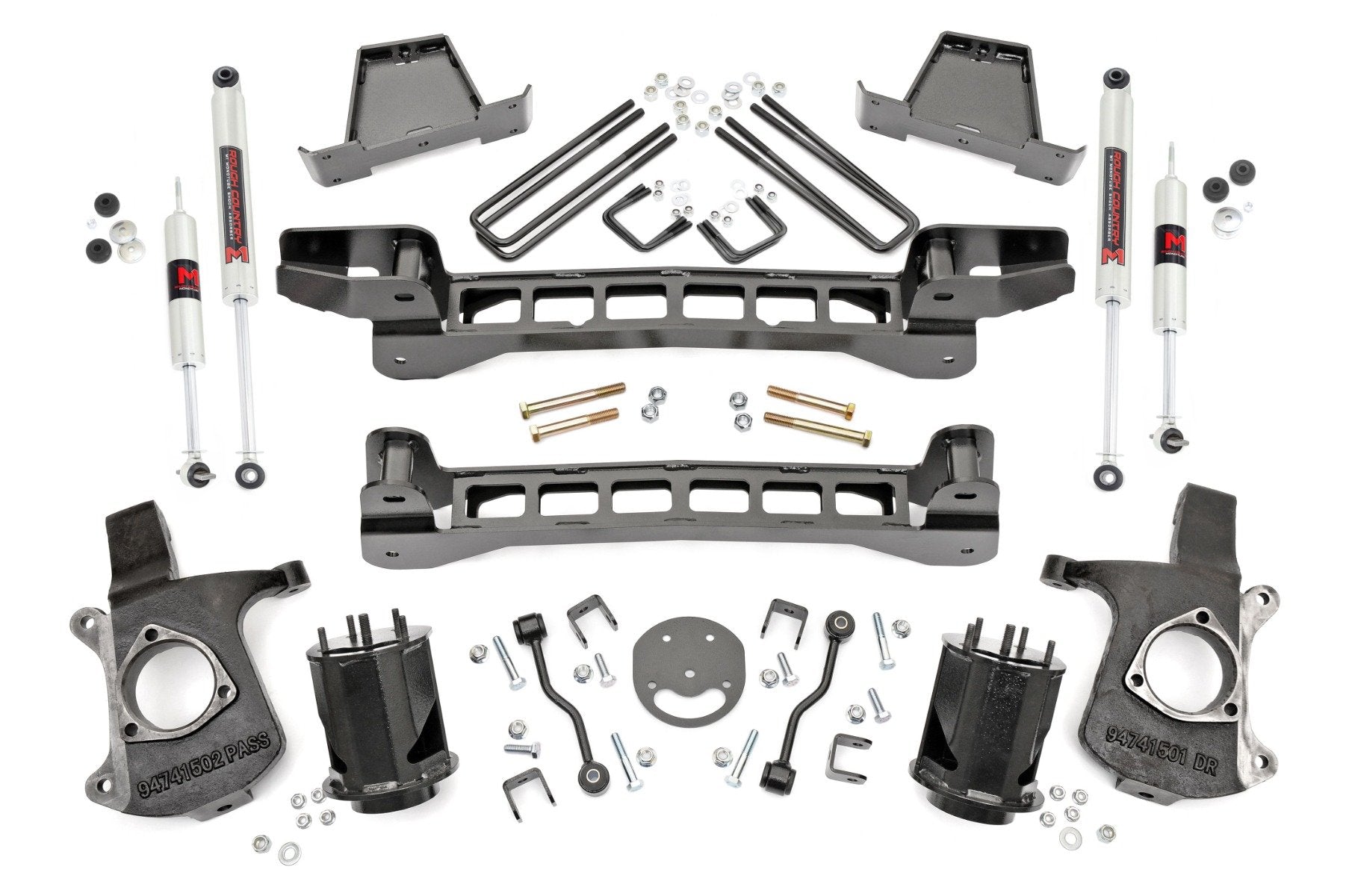 Rough Country 6 Inch Lift Kit M1 Shocks Chevy/GMC 1500 99-06 & Classic 23440