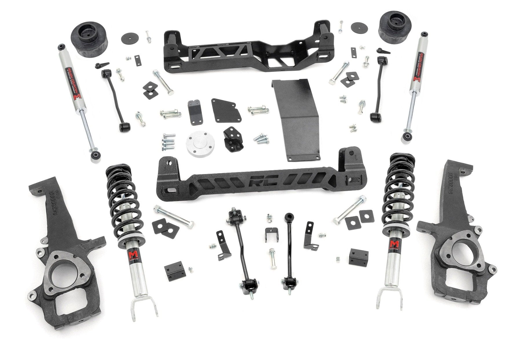 Rough Country 4" Lift Kit for Ram 1500 4wd 2012-2018 & Classic w/M1 Struts 33340