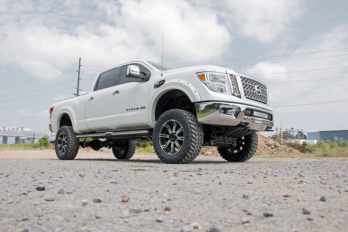 Rough Country 6in For Nissan Suspension Lift Kit 16-21 Titan XD 4wd 87730