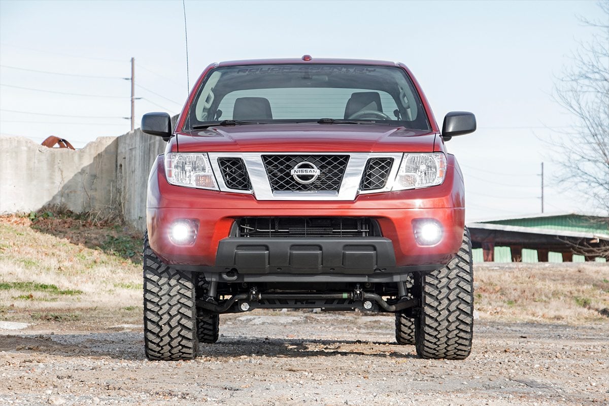 Rough Country Nissan LED Fog Light Kit Black Series 05-19 Frontier 71023