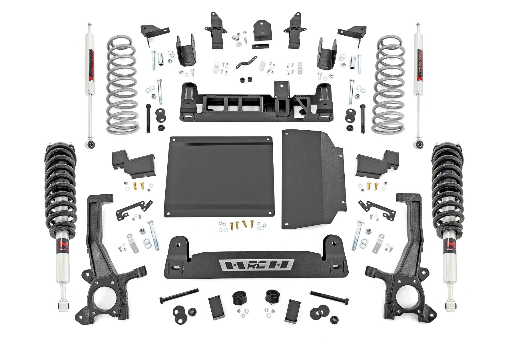 Rough Country 6 Inch Lift Kit M1 Strut Rear Coil for Toyota Tundra 4wd 2022-2025 71240