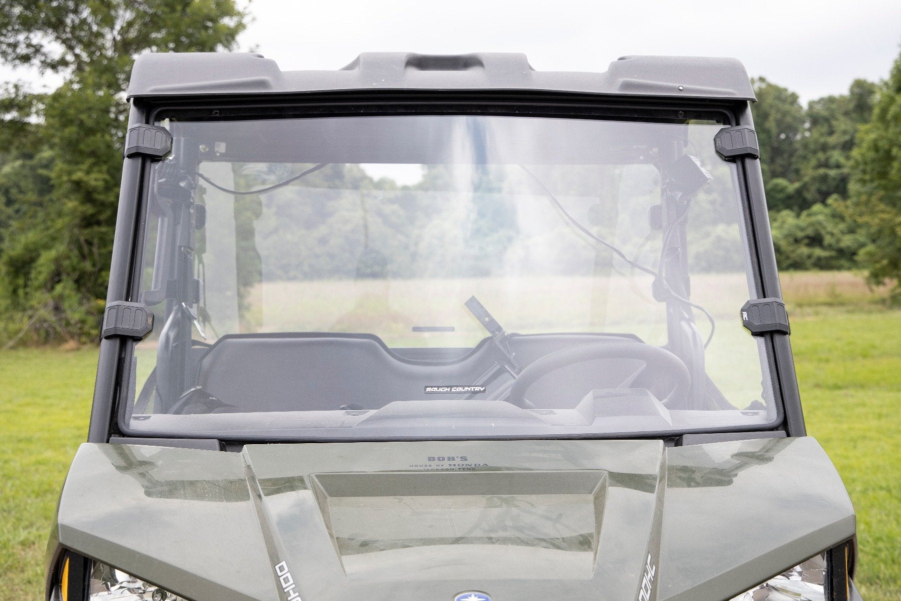 Rough Country Polaris Scratch Resistant Full Windshield 15-21 Ranger 500 Mid 98152010