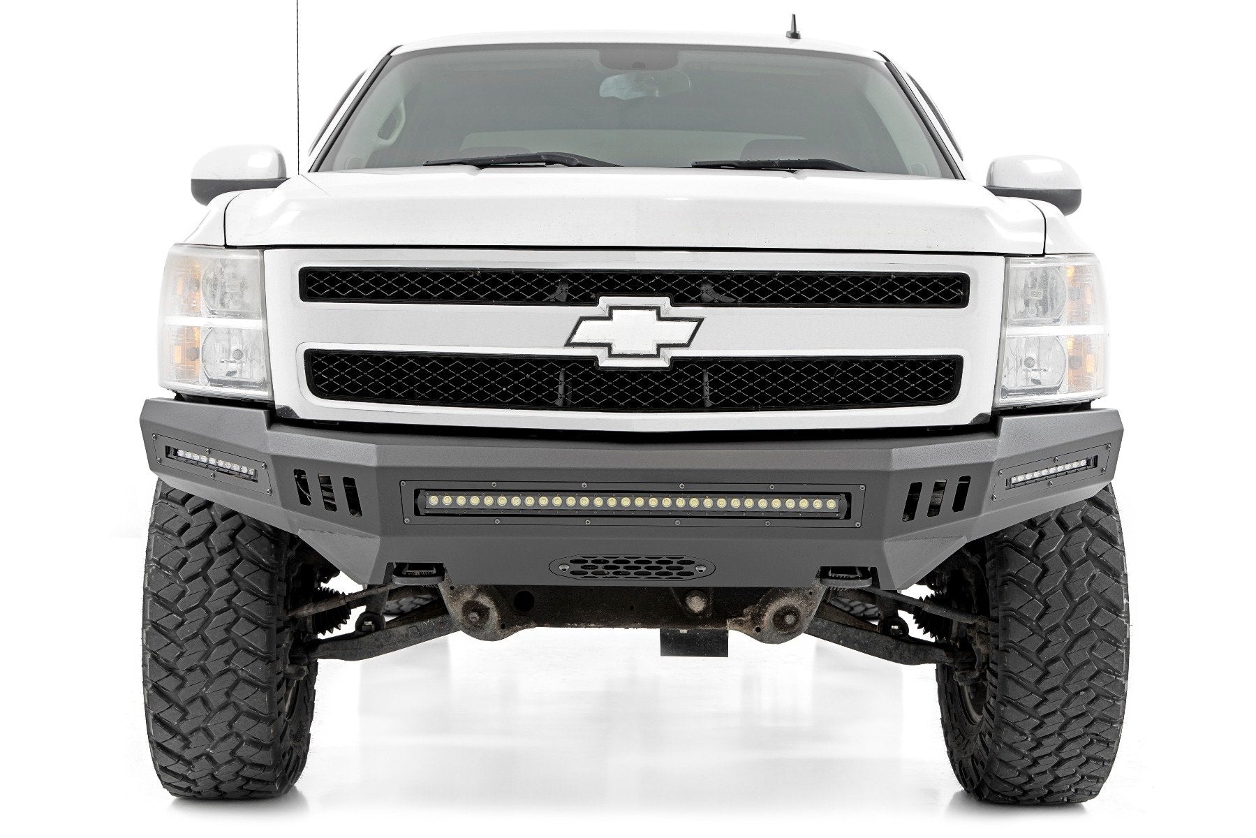 Rough Country Chevy Front High Clearance Bumper Kit w/LED 07-13 Silverado 1500 10911