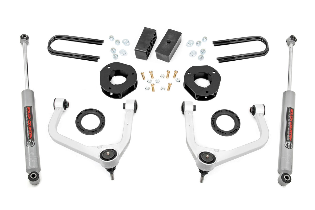 Rough Country 3.5" Lift Kit GMC Sierra 1500 2025-2026 2WD/4WD 110530