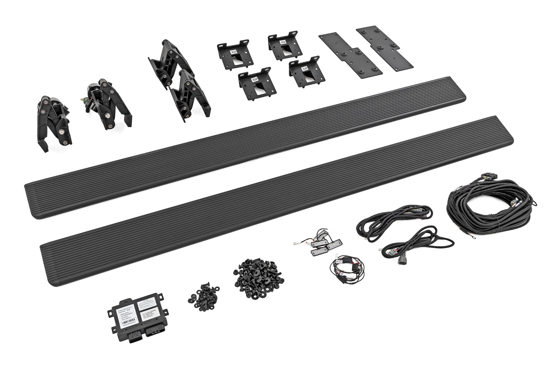 Rough Country Power Running Boards HT-Series Quad Cab for Ram 1500 09-18 ESR050210