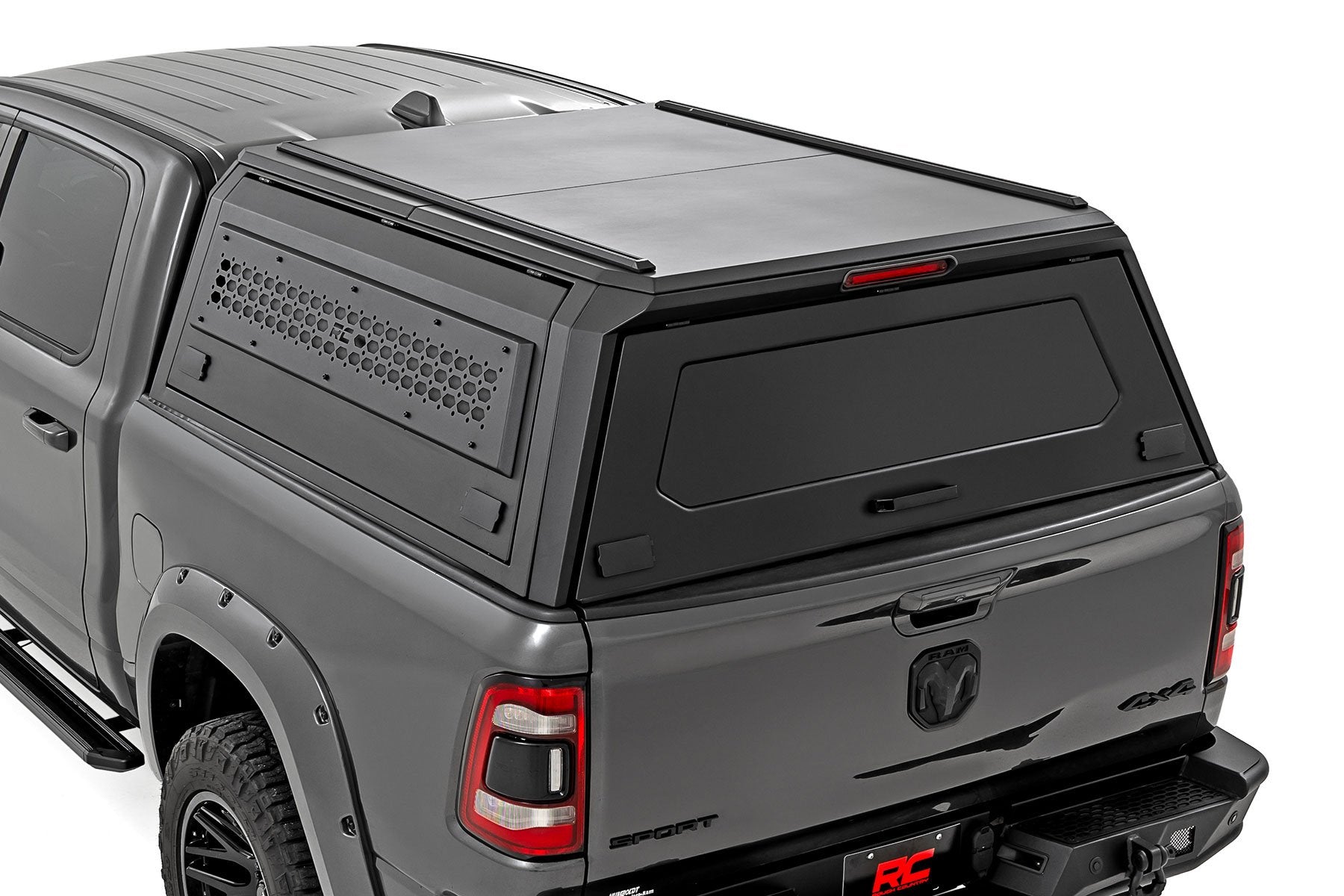 Rough Country Truck Bed Cap | Modular | 5'7" Bed | for Ram 1500 19-25/TRX 21-24 73402