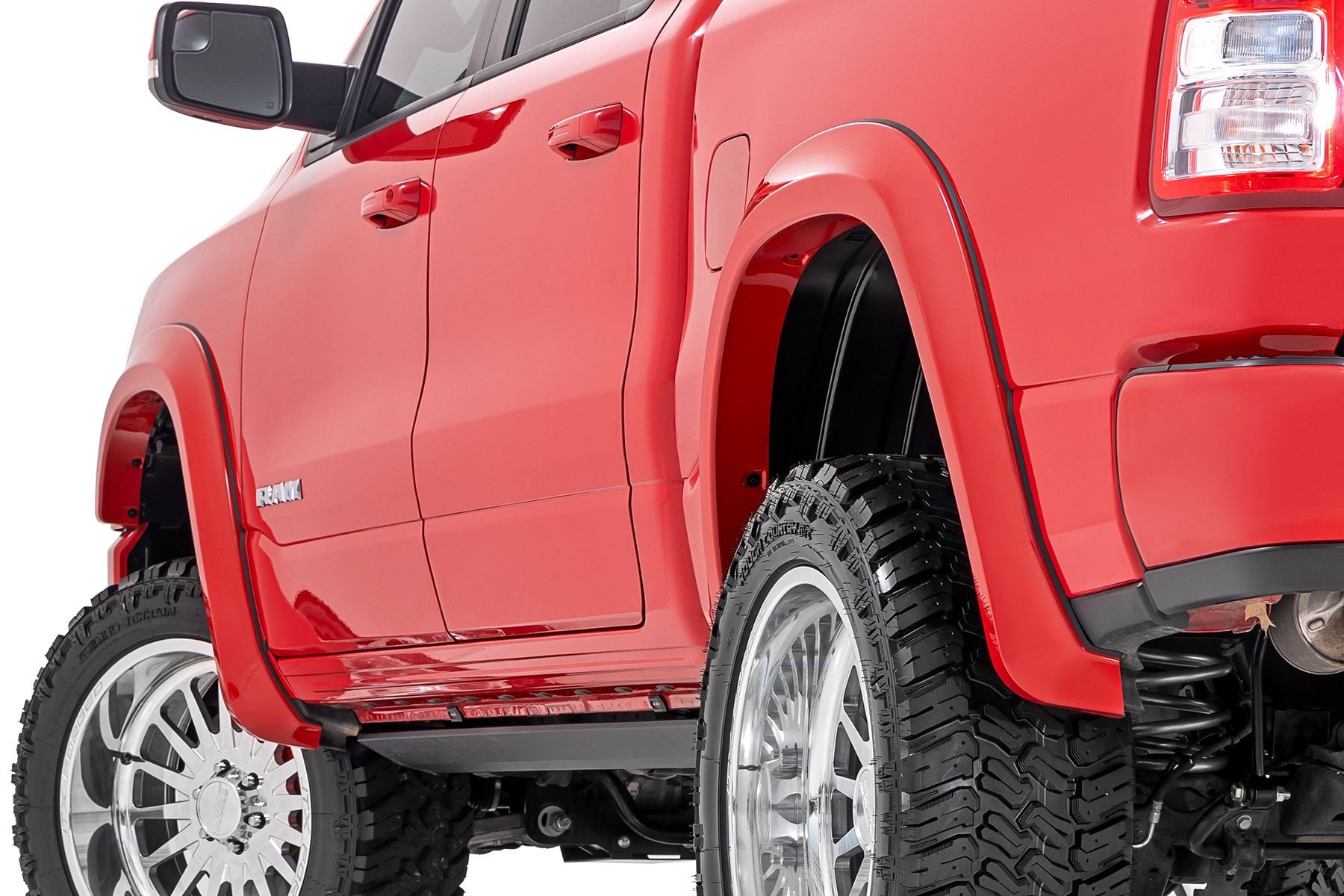 Rough Country Sport Fender Flares PAU Granite Crystal for Ram 1500 2019-2025 S-D10914-PAU
