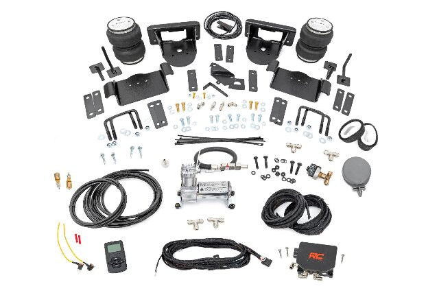 Rough Country Air Spring Kit w/Compressor 0-6" Lifts for Ford F-150 4wd 21-25 10009WC
