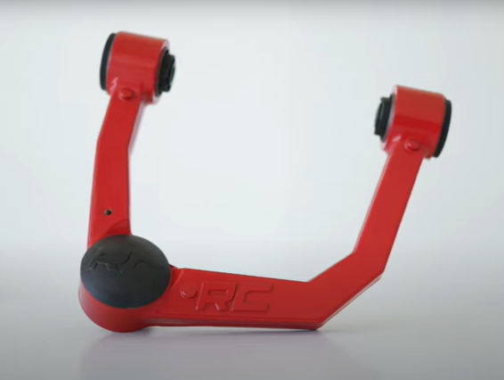 Rough Country Forged Upper Control Arms Red GM Silverado Sierra 1500 19-26 10018RED