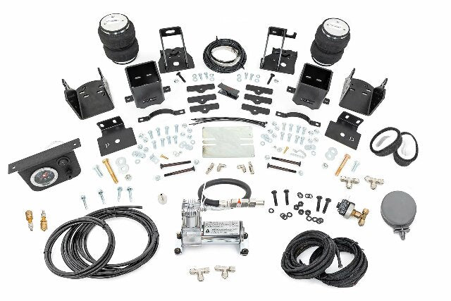 Rough Country Air Spring Kit w/Compressor for Ford Super Duty 4WD 2005-2016 -1
