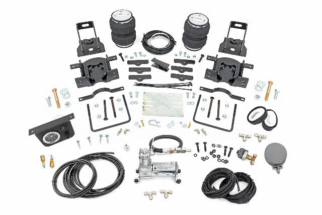 Rough Country Air Spring Kit w/Compressor for Ford Super Duty 4WD 2005-2016 -1